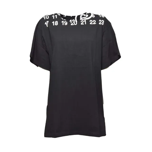 MM6 Maison Margiela M60986MM02Y t-shirt nera cotone