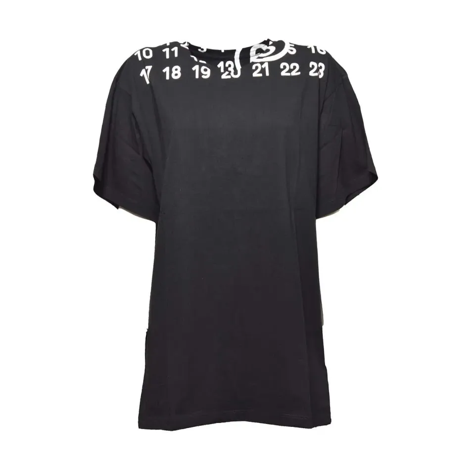 MM6 Maison Margiela M60986MM02Y t-shirt nera cotone