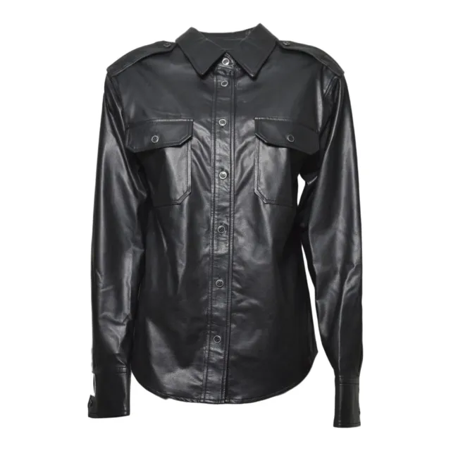 Marant Etoile Noee CH0279 camicia nera donna 36-38