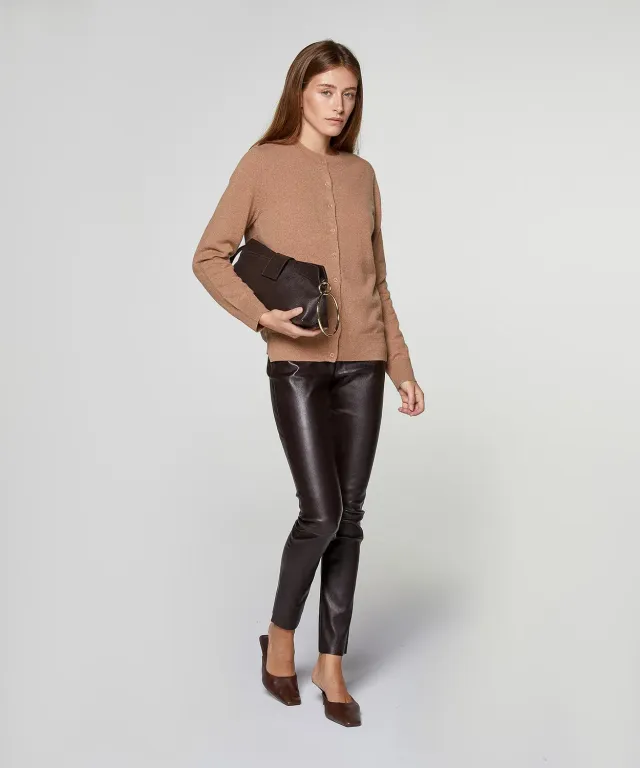 Rodier Cardigan Cashmere Cammello
