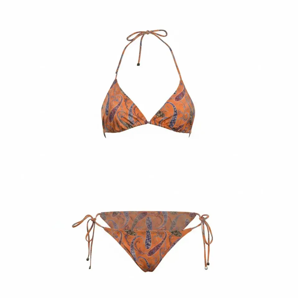 Etro WRPB0008AKH78 Top Bikini Triangolo Multicolour