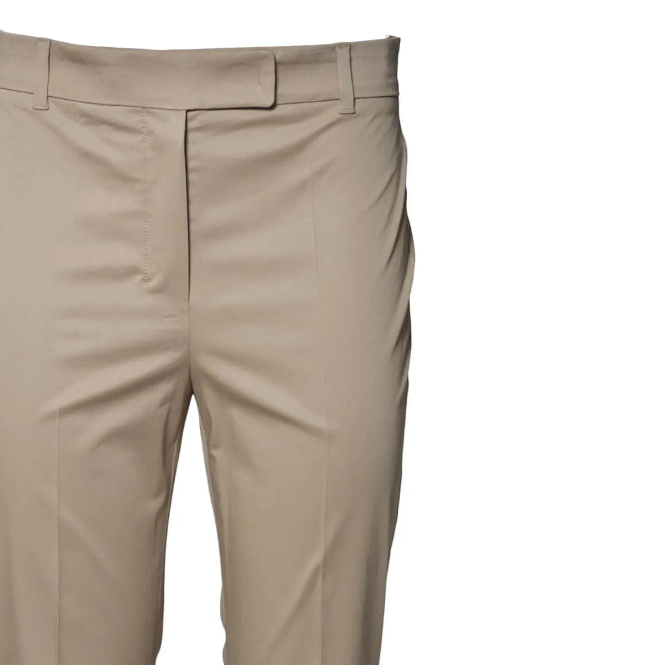 S Max Mara Felice 2519131163600 pantalone skinny cammello stretch