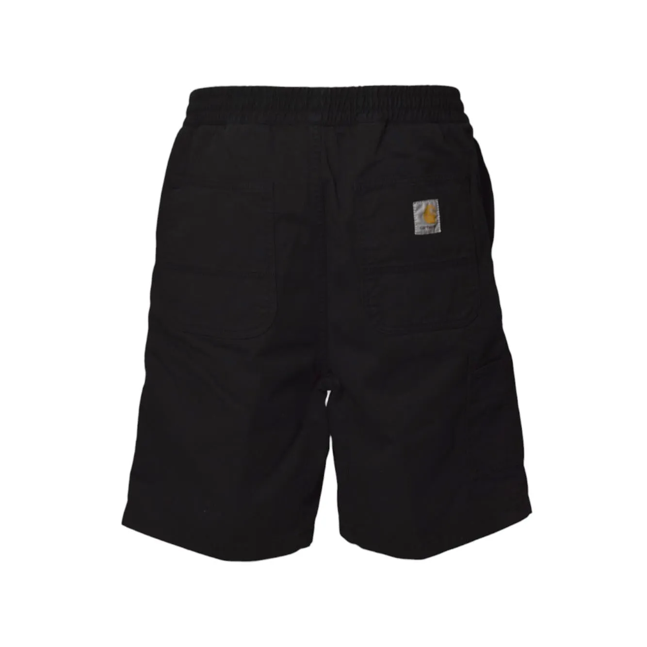 Carhartt WIP Flint I030480 bermuda nero twill biologico