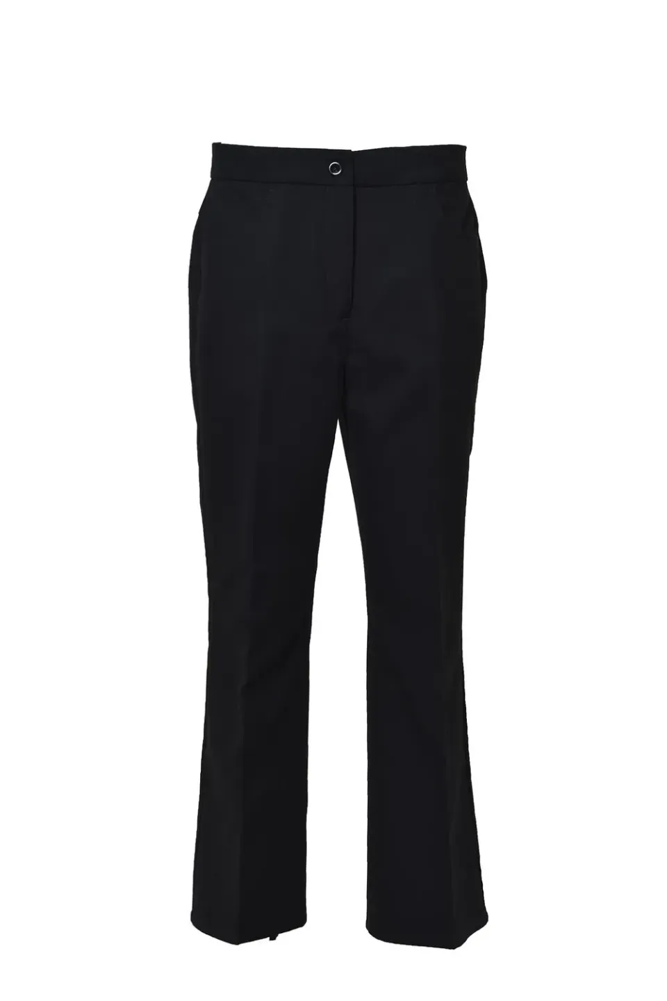 Jil Sander J02KA0120J45020 pantaloni neri cotone