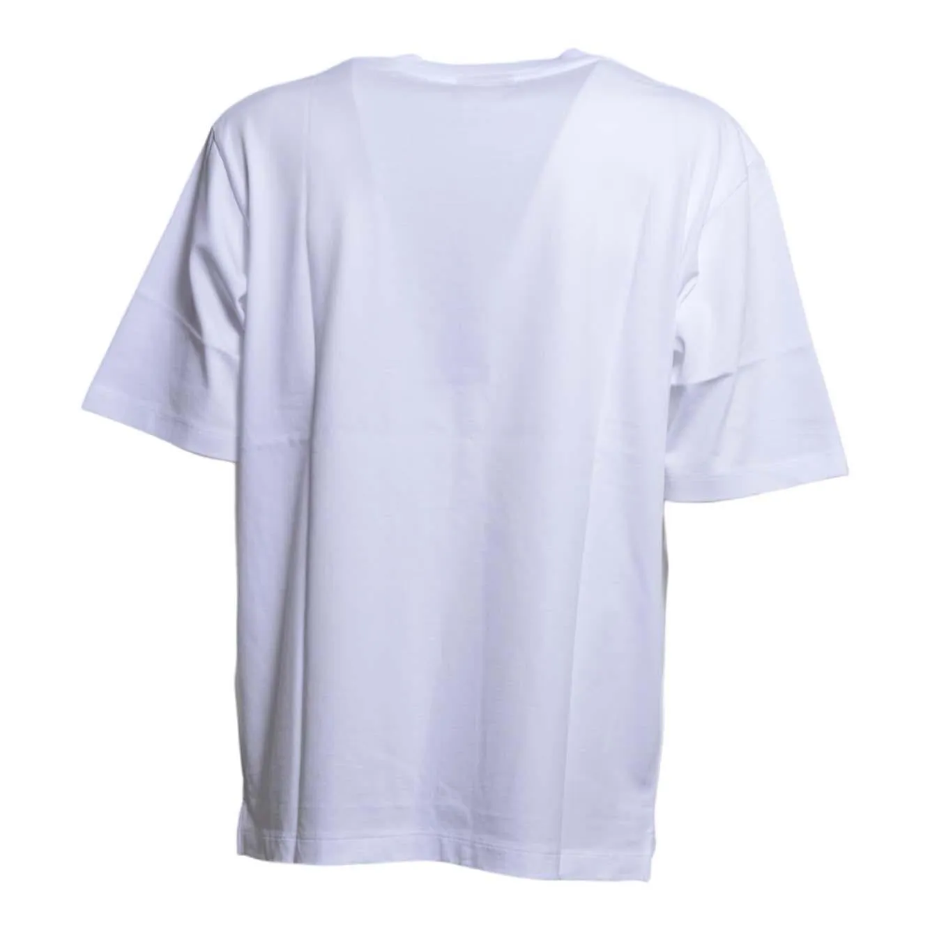 Dsquared2 S71GD1653D20033 T-Shirt Bianca Uomo Loose Fit Cotone