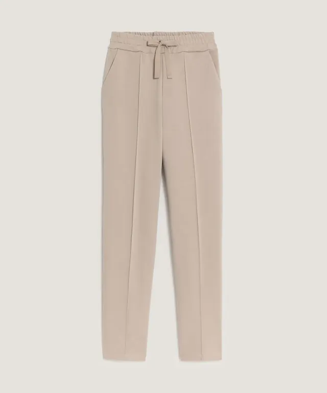 Rodier Milano pantaloni jogger maglia beige