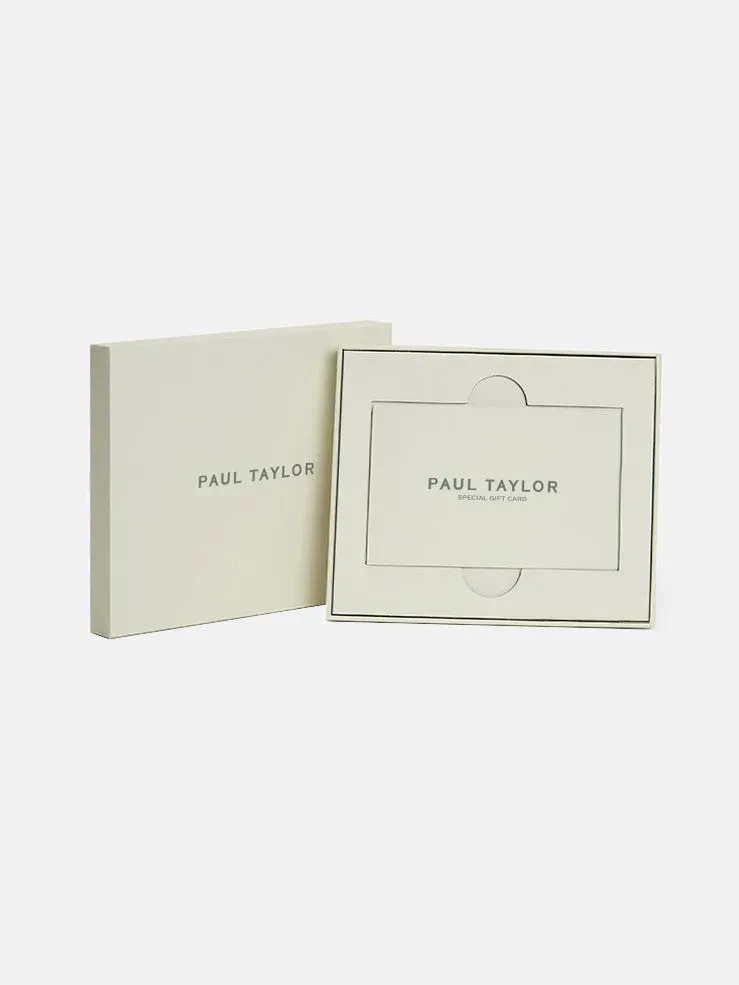 Paul Taylor Gift Card carta regalo 50 euro punti vendita