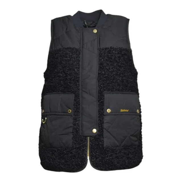 Barbour Ampleforth LGI0227LGI gilet pile nero 8