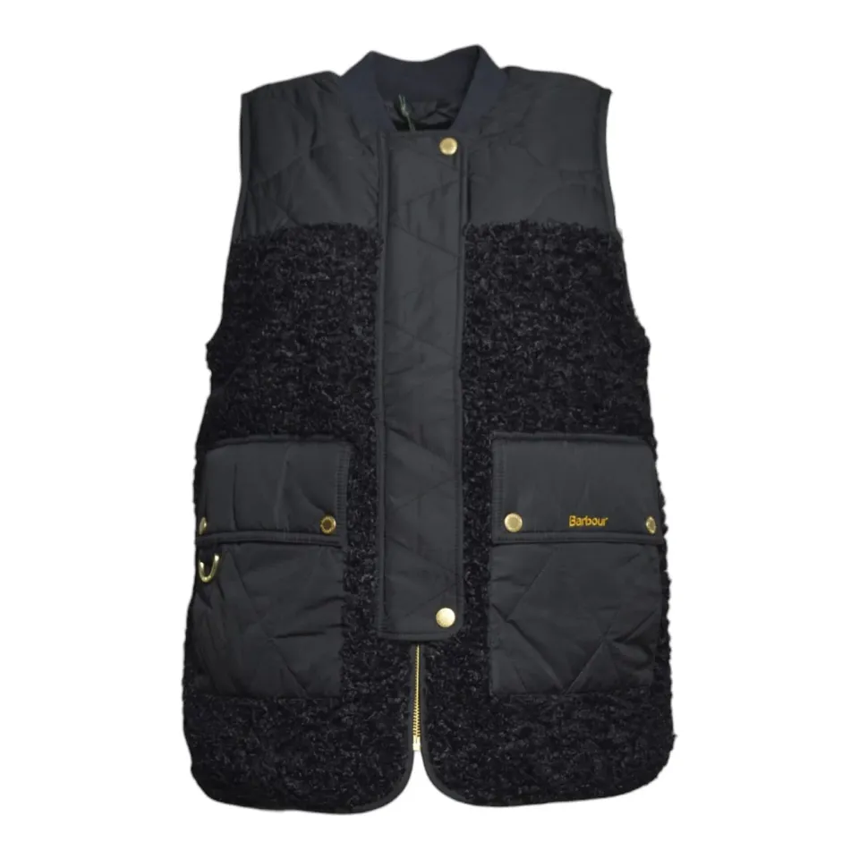 Barbour Ampleforth LGI0227LGI gilet pile nero 8