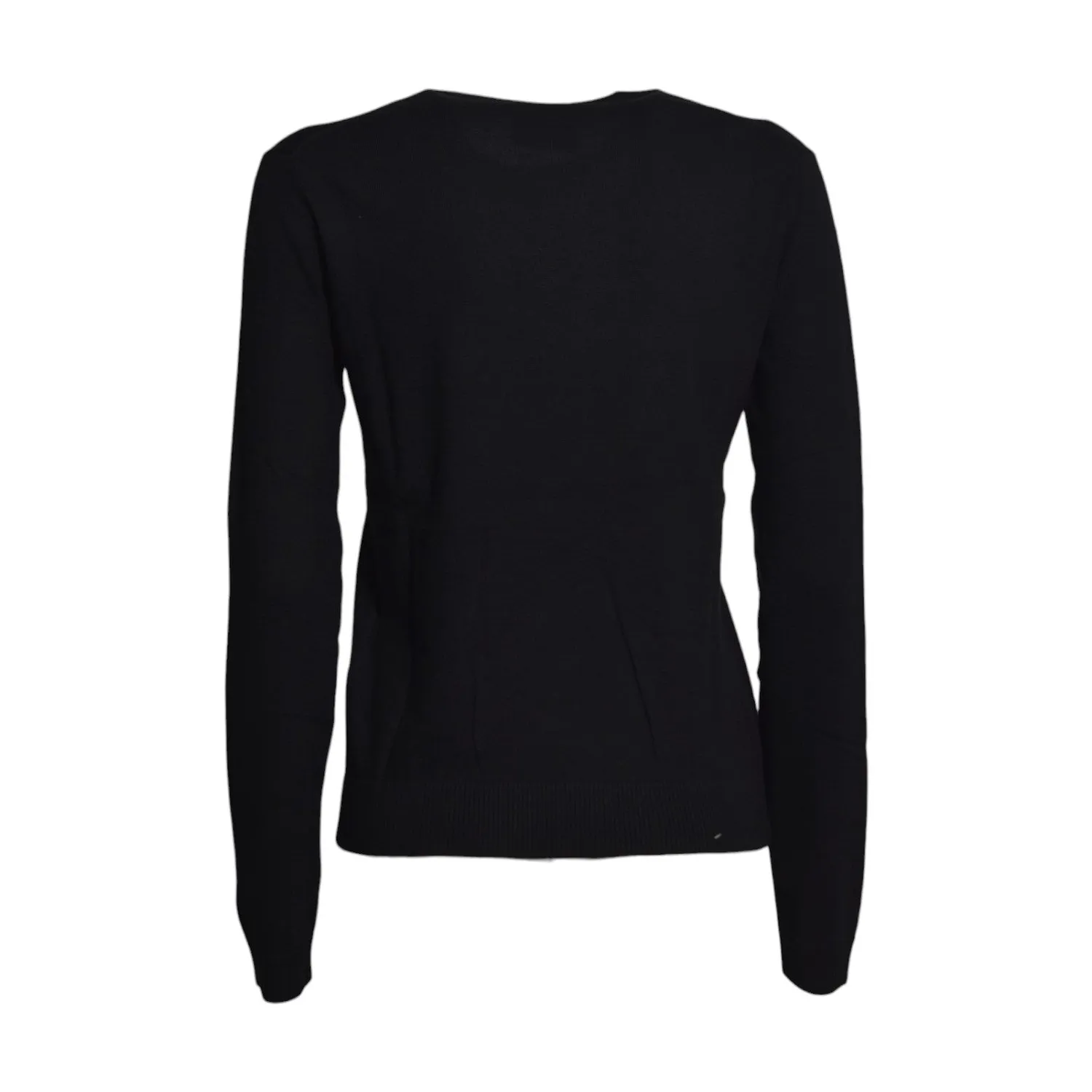 MaxMara Weekend Sicilia maglia nera seta lana