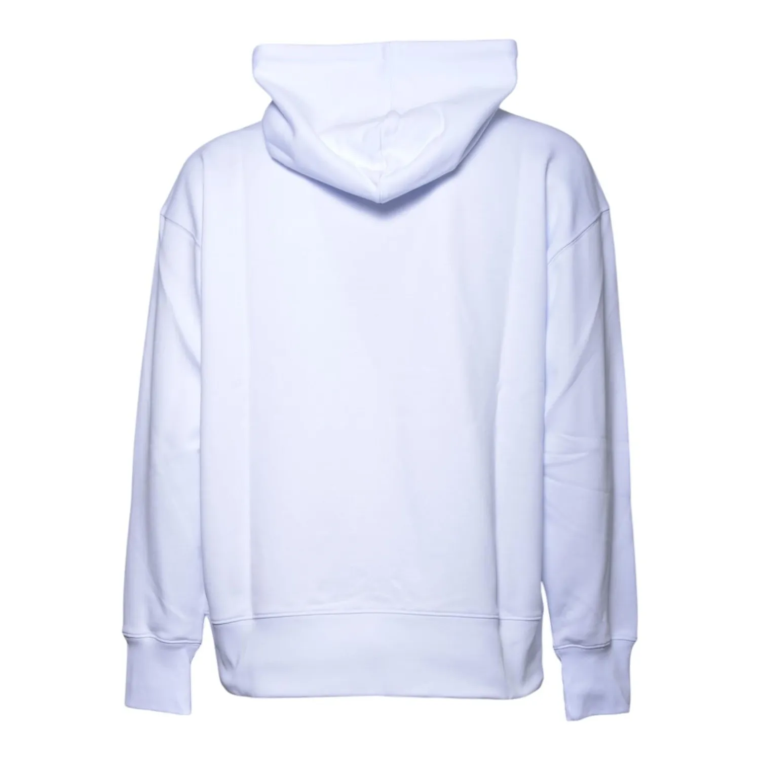 MSGM 2000MM509300000 felpa bianca cotone