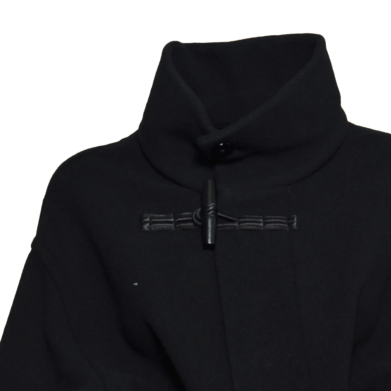 Lemaire CO1113LF1116 cappotto lana nero donna
