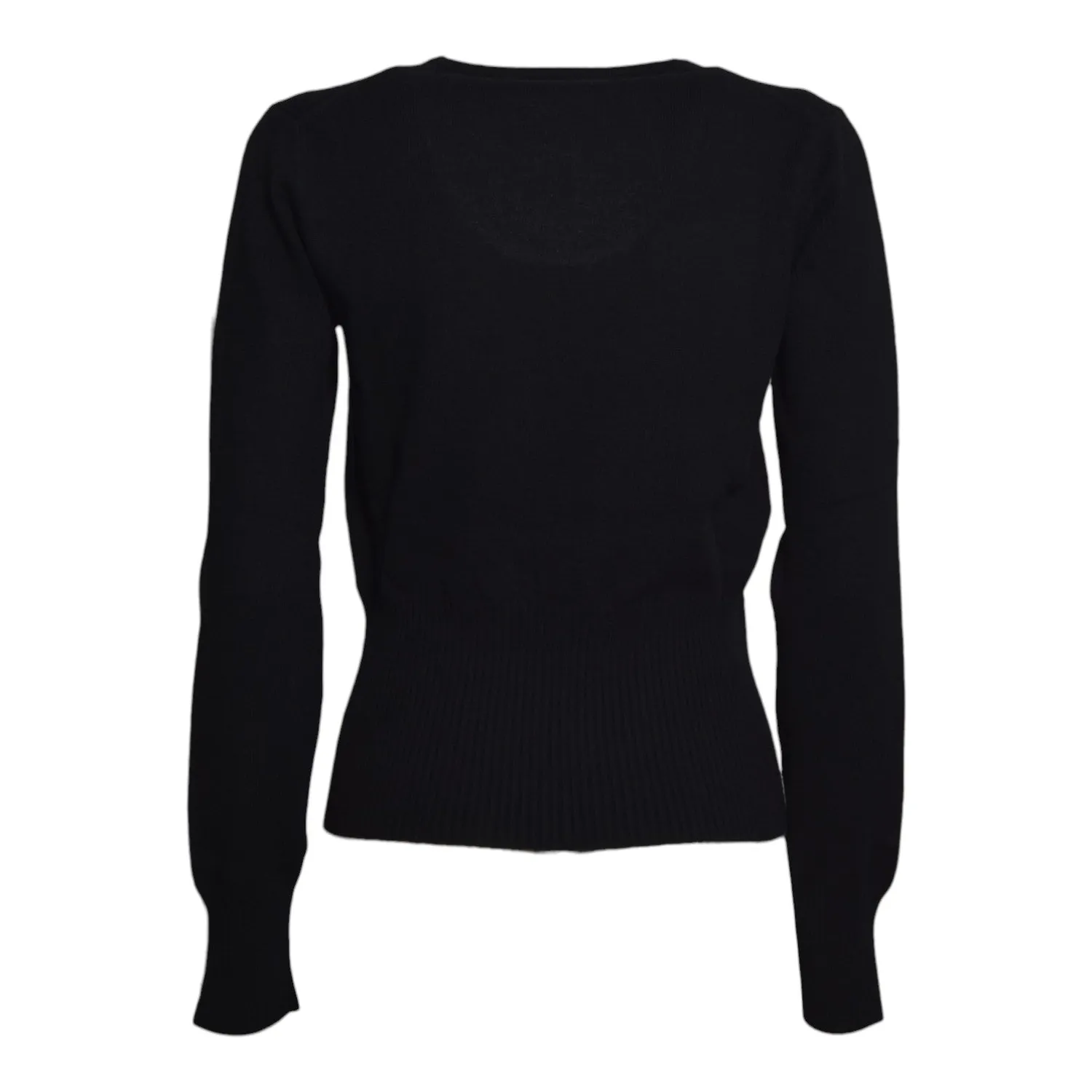 Max Mara Vetta cardigan lana cashmere nero