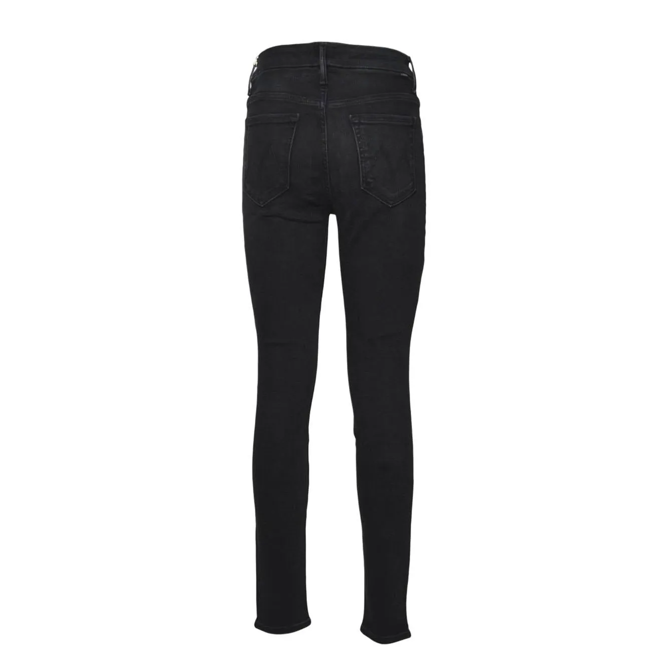 Mother Looker 12211611 jeans flare neri vita alta