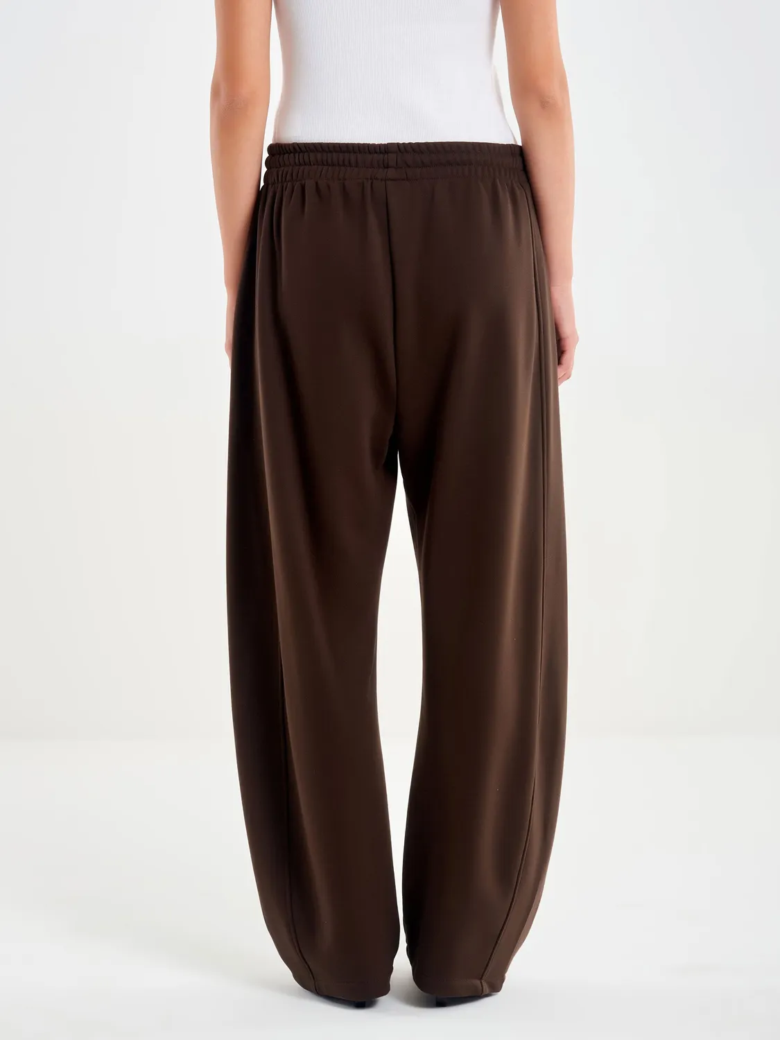 Vicolo Pantalone Felpa Banana Fondente Cotone Taglia L
