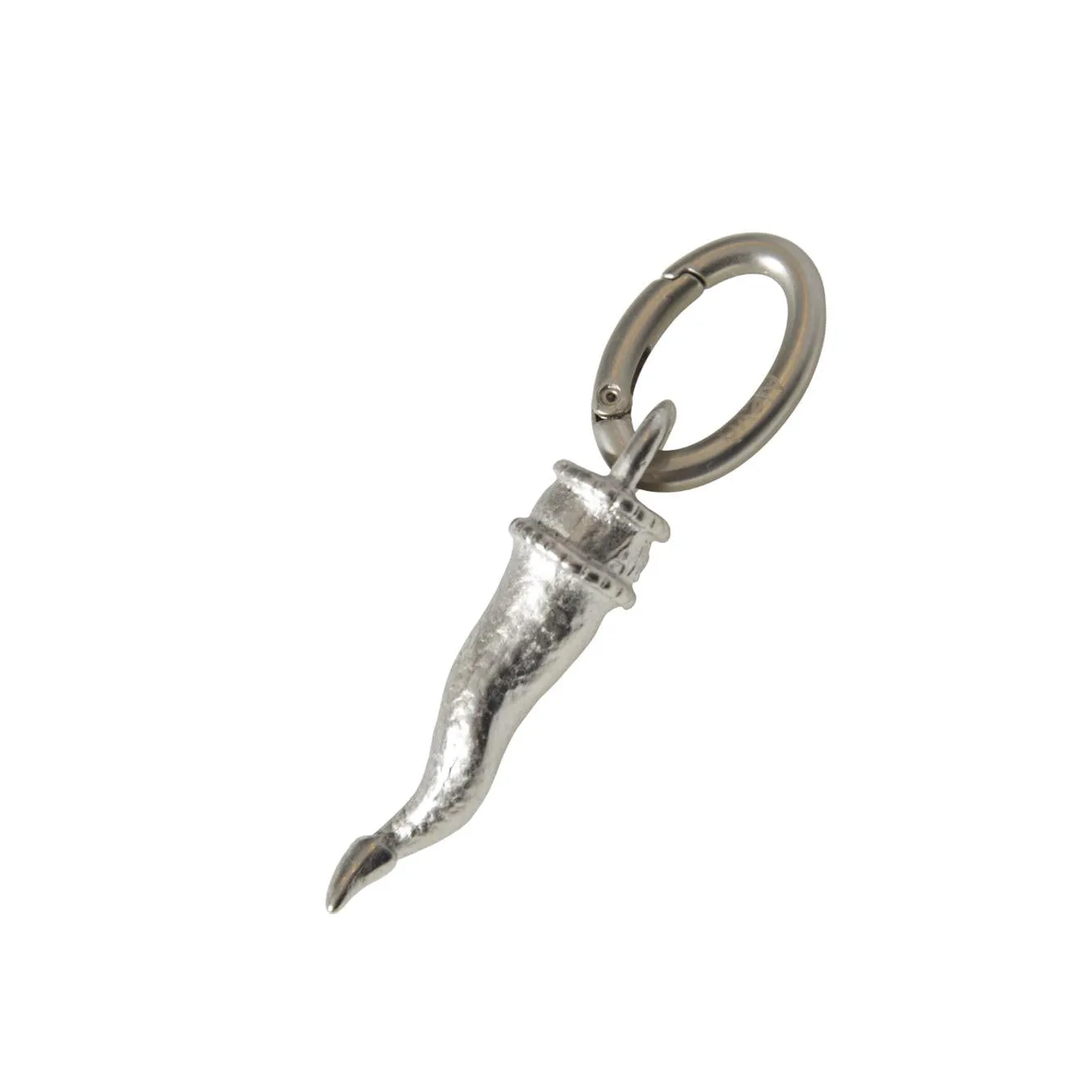 Alevà Bijoux Corno ciondolo argento UNI corno portafortuna