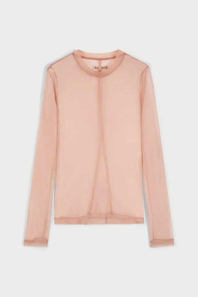 PORTS 1961 PW225 top velato nude viscosa