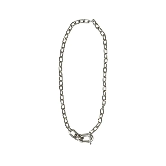 Rabanne 20HBB0088MET077 collana donna argento lunga