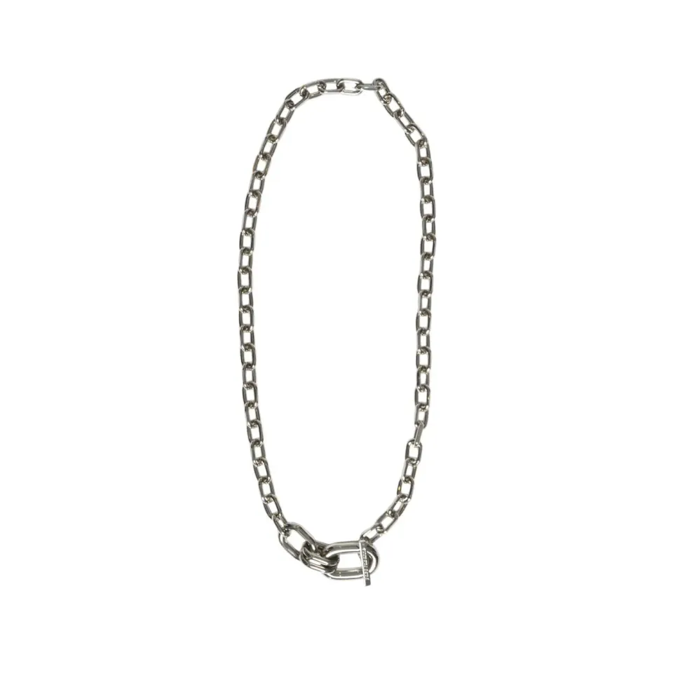 Rabanne 20HBB0088MET077 collana donna argento lunga