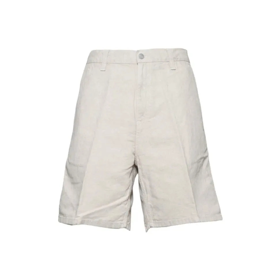 Carhartt WIP Walter I033583 bermuda beige cotone lino
