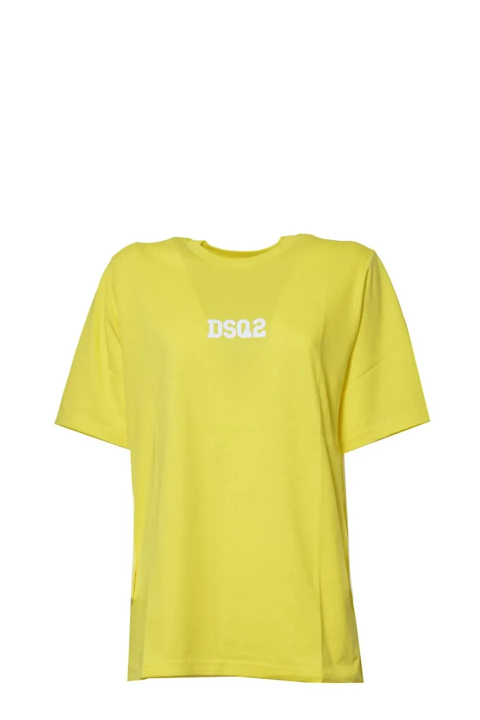 Dsquared2 Junior DQ1622D004G t-shirt gialla cotone