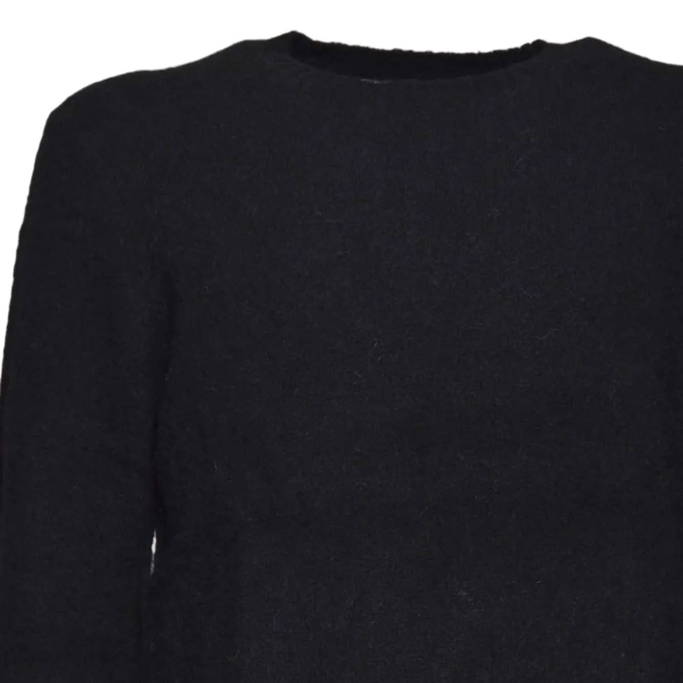 MC2 Saint Barth Regent REGE006 maglione alpaca nero girocollo XL