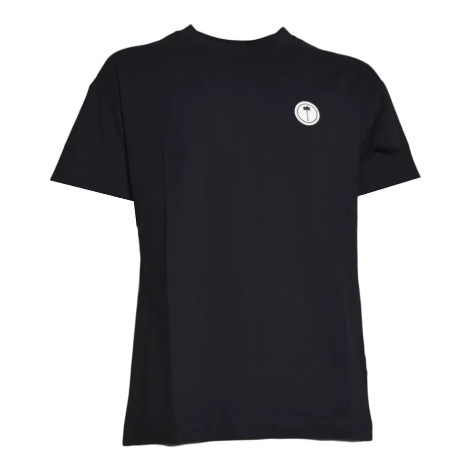 Palm Angels PMAA109 tree logo t-shirt nera