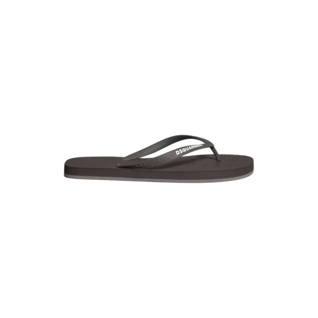 Dsquared2 FFM0001172000015073 ciabatte uomo marrone gomma