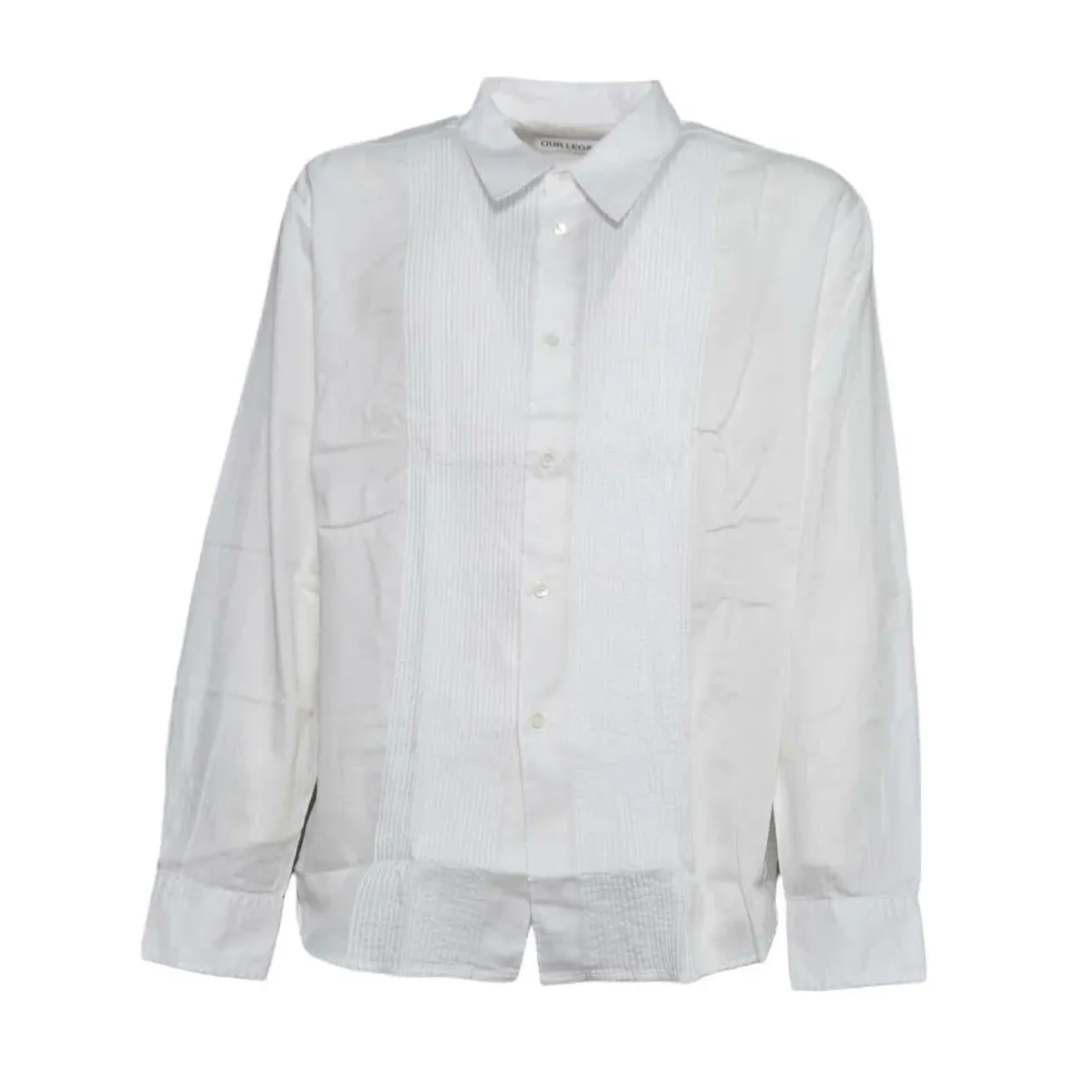 Our Legacy Promise Shirt M2262PI camicia avorio cotone