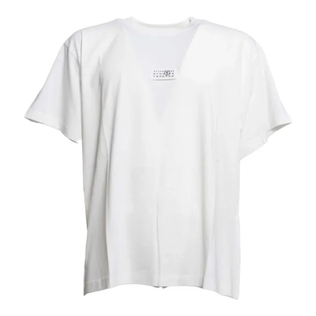 MM6 Maison Margiela SH0GC0032M20170 t-shirt bianca cotone