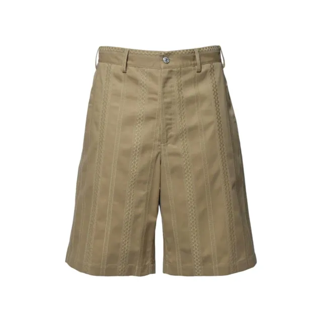 MSGM 3840MB03257139 bermuda cammello ricami
