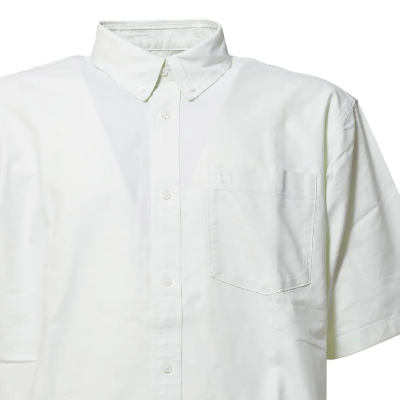 Carhartt WIP Braxton I031454 camicia verde cotone