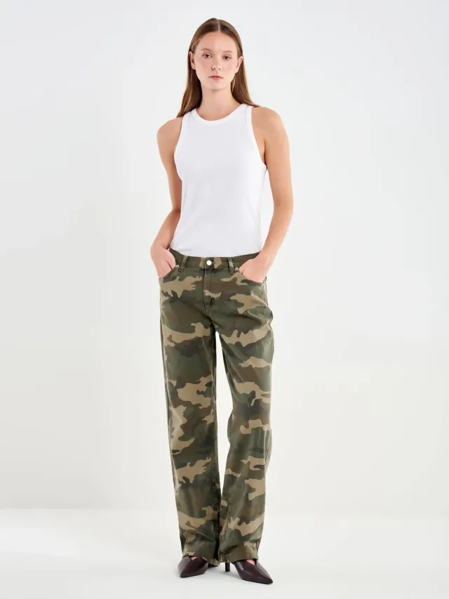 Vicolo Jeans Camouflage militare palazzo