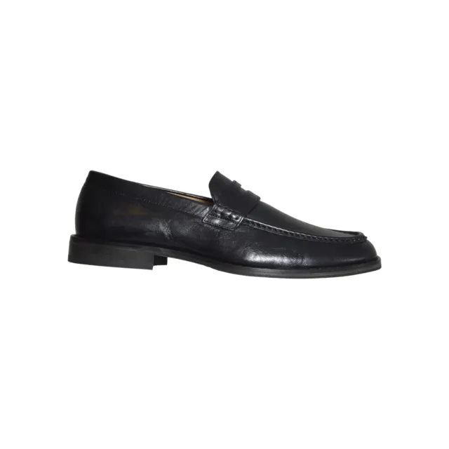 Our Legacy A2267LT mocassini uomo nero pelle