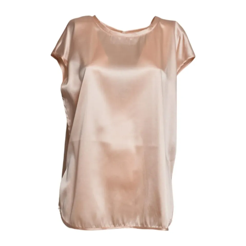 Solotre M1AB0174 top donna confetto in seta