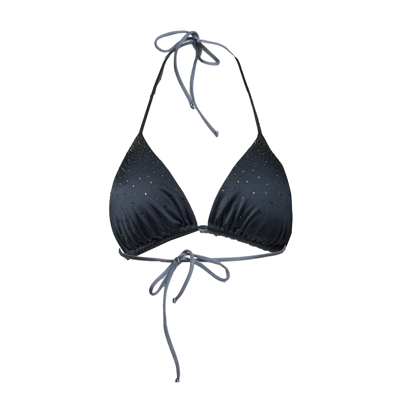 MC2 Saint Barth Anna ANNA001 top bikini grigio scuro