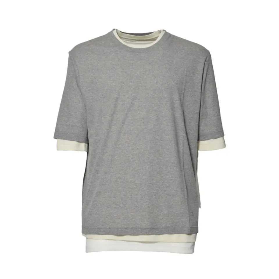 Jil Sander J47FV0109JTN357 t-shirt cotone grafite M