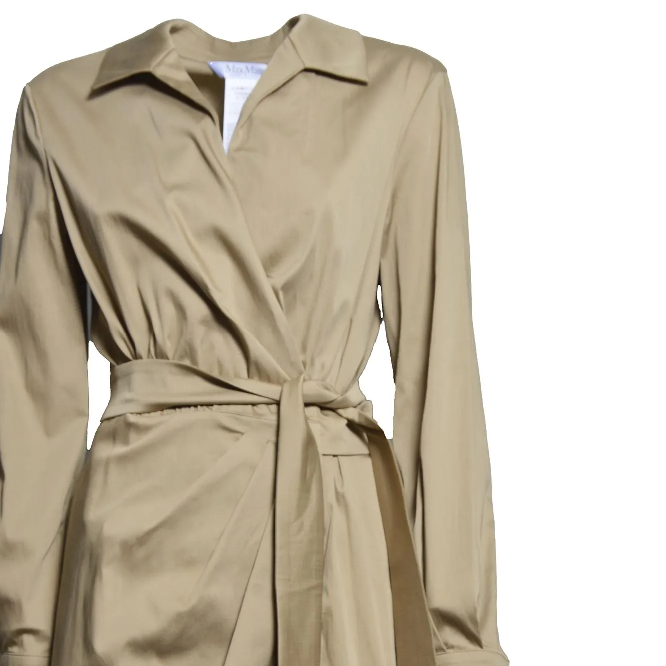 Max Mara 2611221202600 abito donna beige cotone