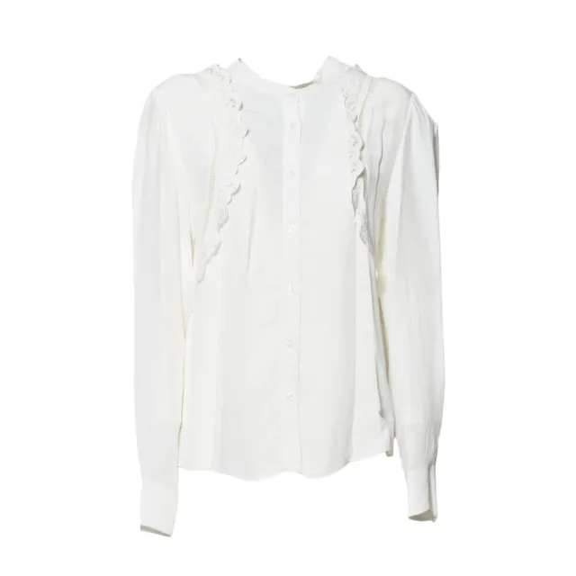 Isabel Marant Filippa blusa bianca viscosa