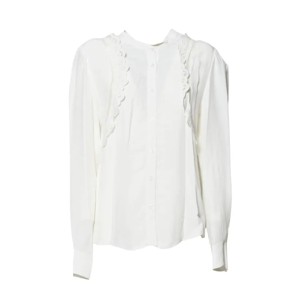 Isabel Marant Filippa blusa bianca viscosa