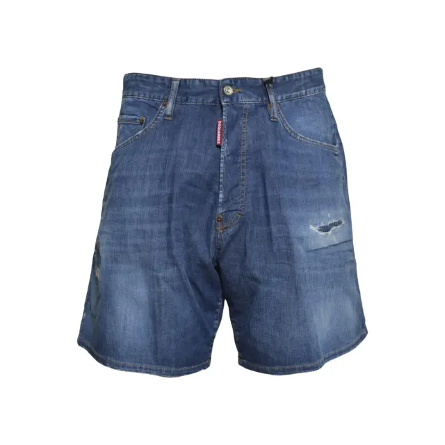 Dsquared2 S71MU0885S30341 Boxer bermuda denim blu
