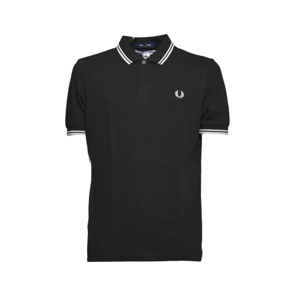 Comme des Garçons Shirt FNT502W24 polo verde scuro