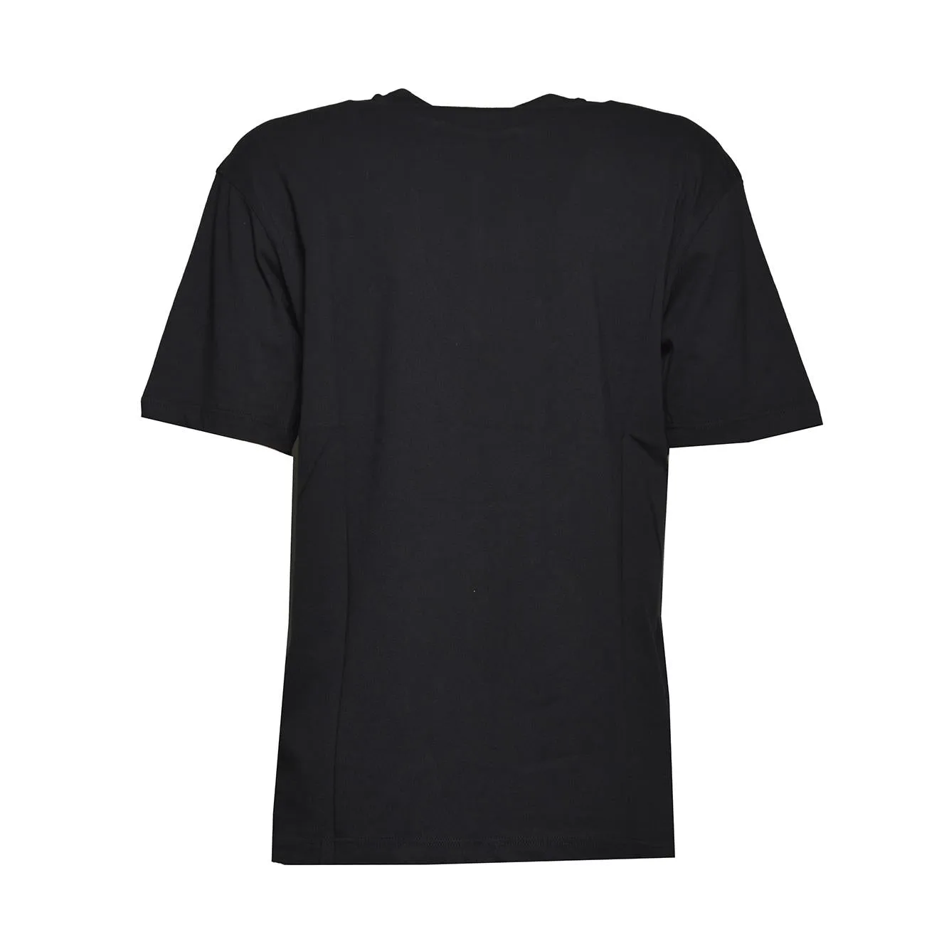 MSGM Junior S6MSJBTH240 t-shirt jersey nero cotone 12A 14A