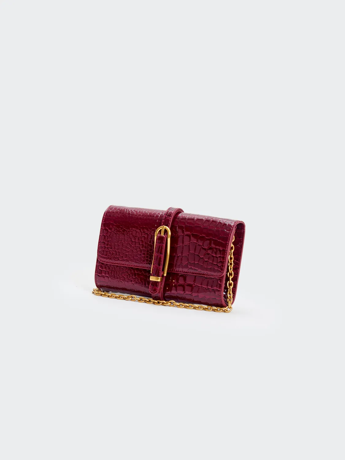 Vicolo Borsa Shibuya Belted vino Unica cocco