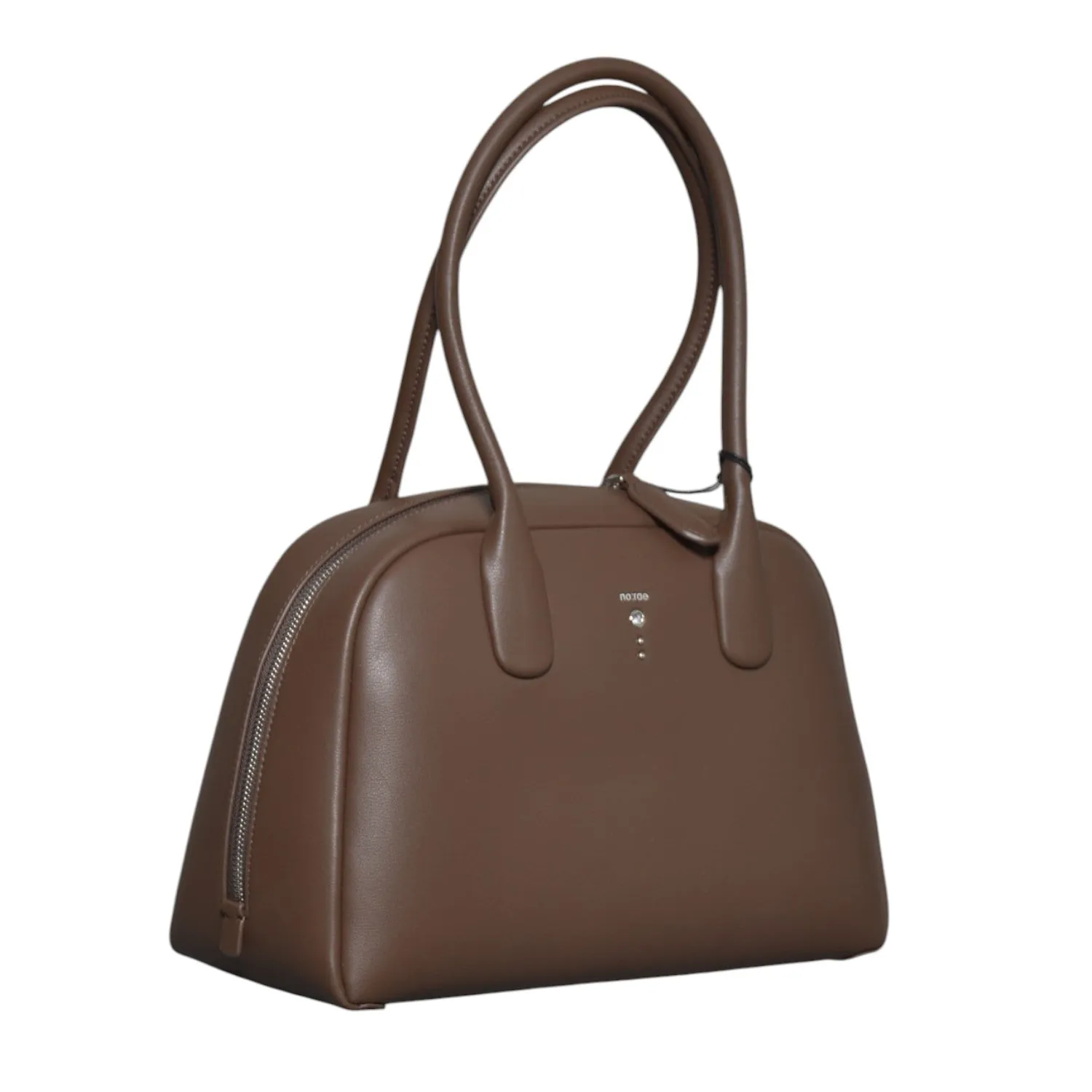 No:rae Teti Big borsa spalla marrone pelle