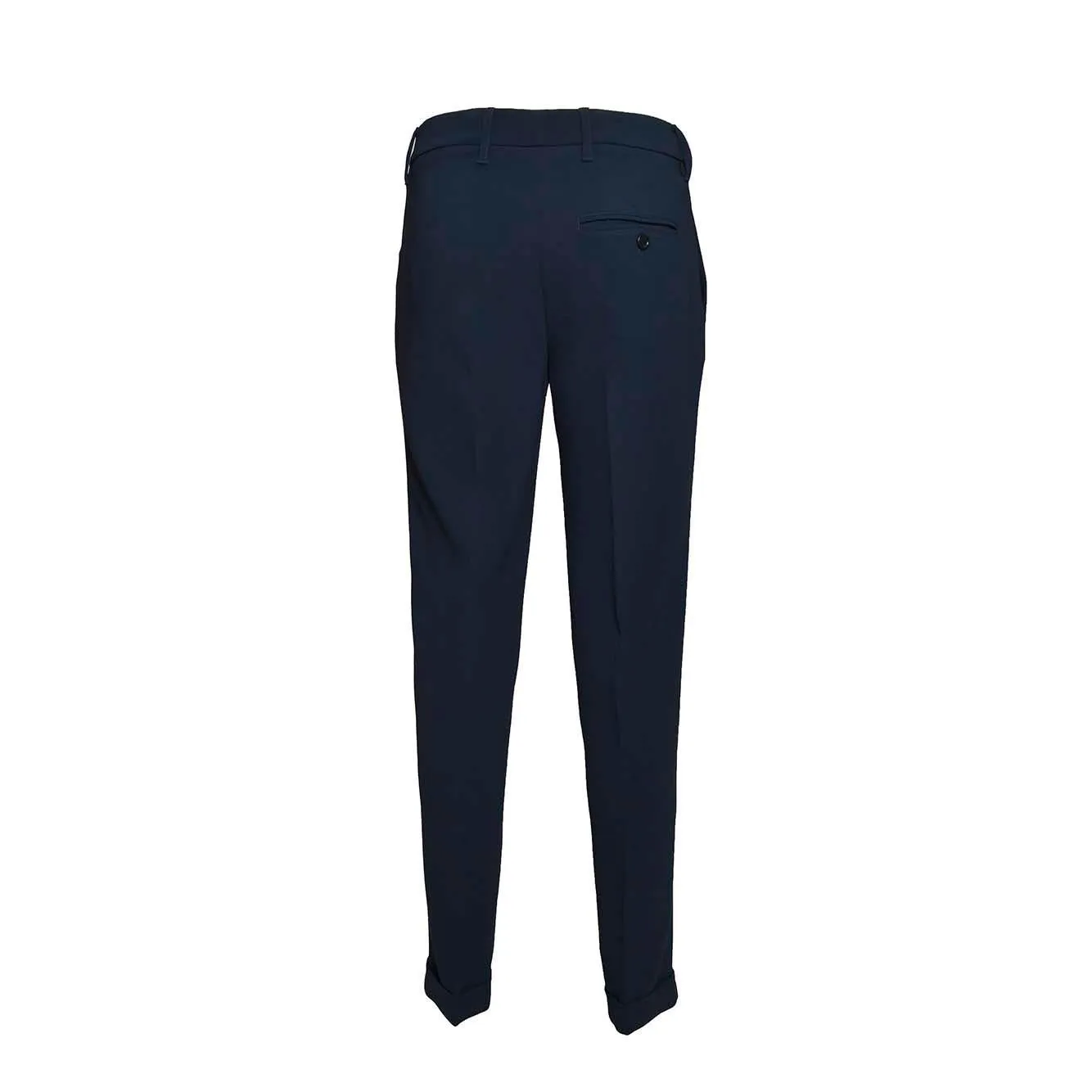 Aspesi 0113P001 pantalone cady blu navy regular