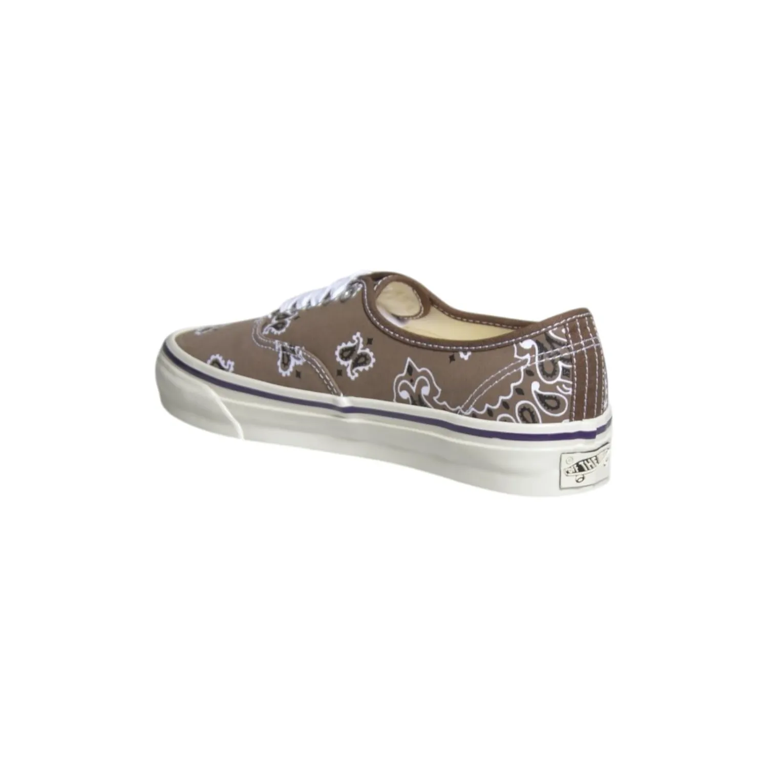 Vans LX Authentic 44 Sneakers uomo marrone viola bandana