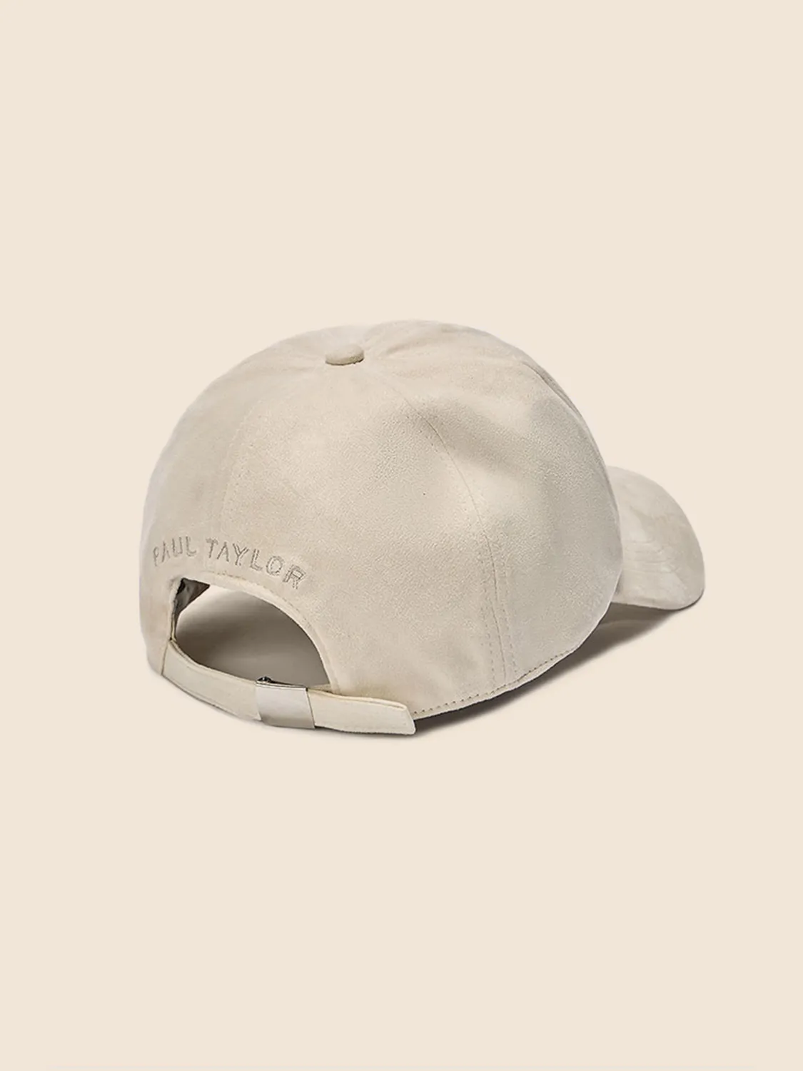 Paul Taylor cappellino baseball suede beige