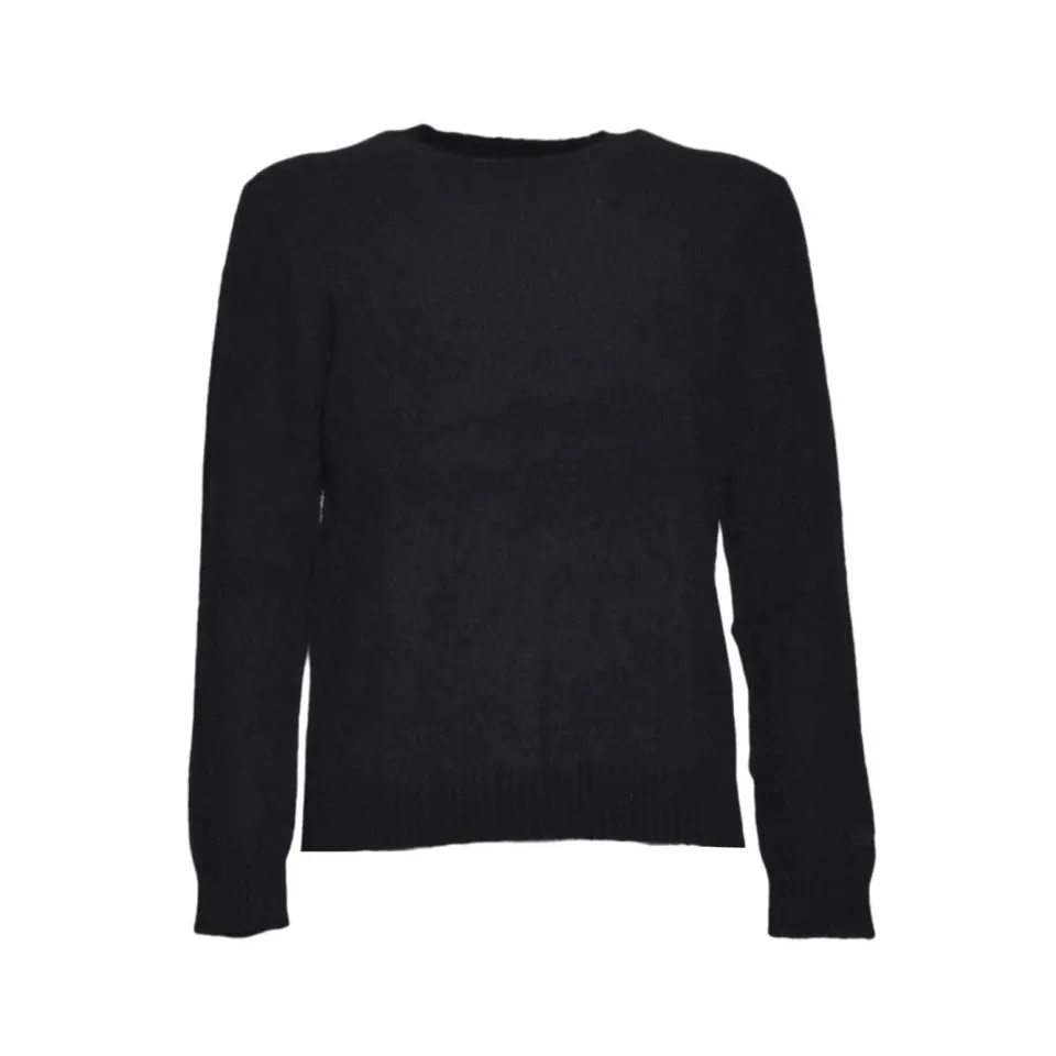 MC2 Saint Barth Regent REGE006 maglione alpaca nero girocollo XL