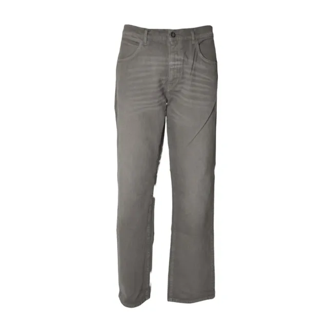 Amish James AMU010P4522456 jeans uomo grigio